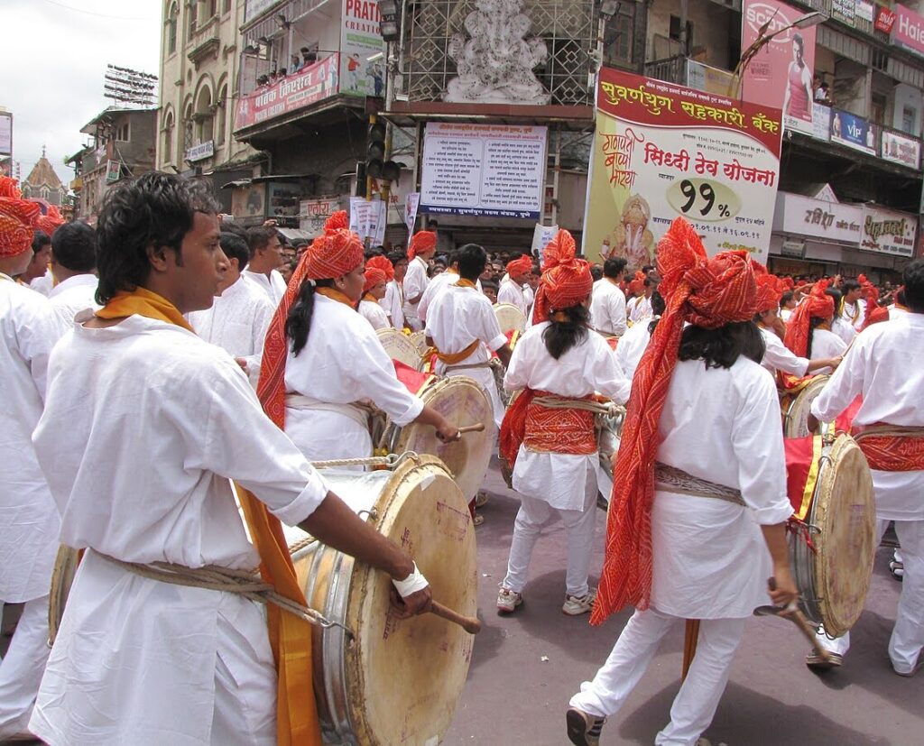 Dhol tasha troupe