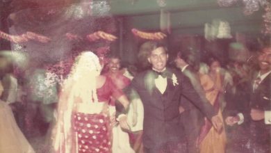 Fig 1 2 An image from my parents wedding in 1979 taken during the Bombay masala music mix Copyright of family archive